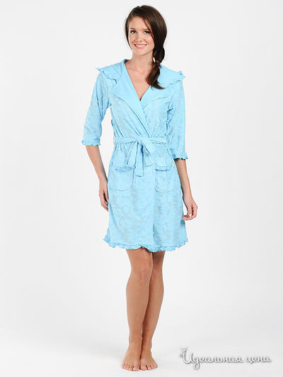 Халат Nusa, цвет цвет голубой
