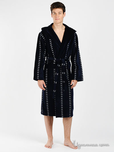 Халат Nusa, цвет цвет темно-синий