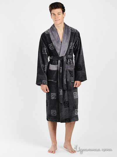 Халат Nusa, цвет цвет серый