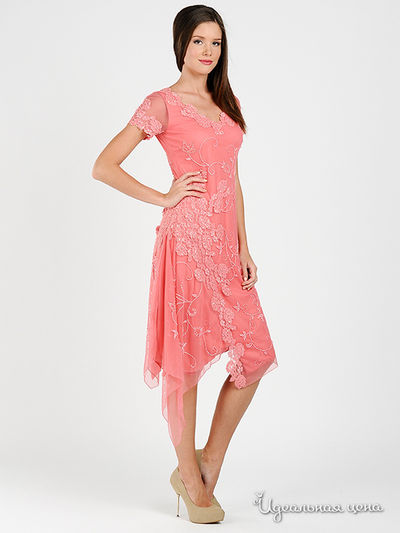 Платье Aftershock женское, цвет коралловый