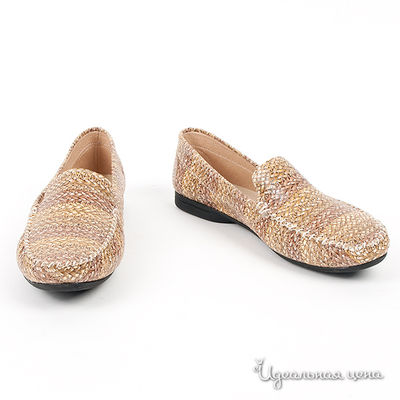 Мокасины Мультибренд, цвет цвет бежевый