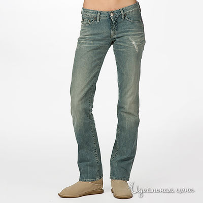 Брюки Marlboro Classics, цвет цвет сине-зеленый