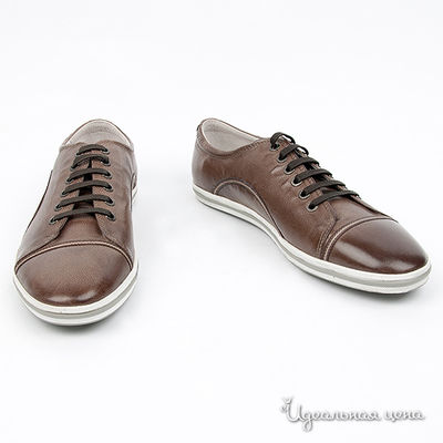 Кеды Neri&Rossi, цвет цвет кофейный