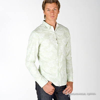 Сорочка Gaudi, цвет цвет светло-зеленый / белый