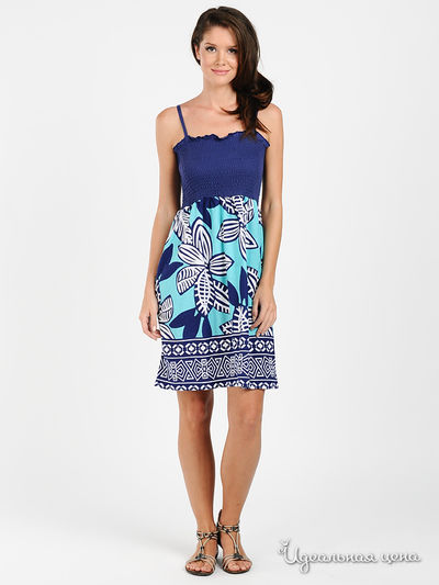 Платье Massana, цвет цвет синий / белый