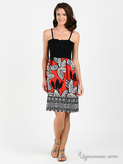 Платье Massana, цвет цвет красный / черный / белый