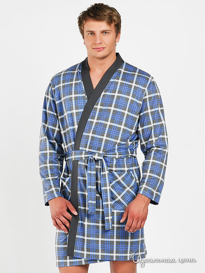 Халат Massana, цвет цвет голубой