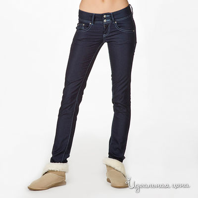 Брюки Marlboro Classics, цвет цвет темно-синий