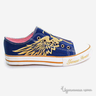 Кеды Glamour  armour, цвет цвет синий