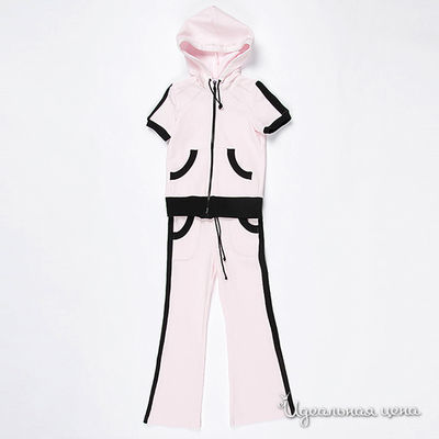 Костюм Mirdada для девочки, цвет бледно-розовый / черный