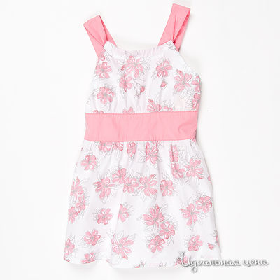 Сарафан Бемби, цвет цвет белый / розовый
