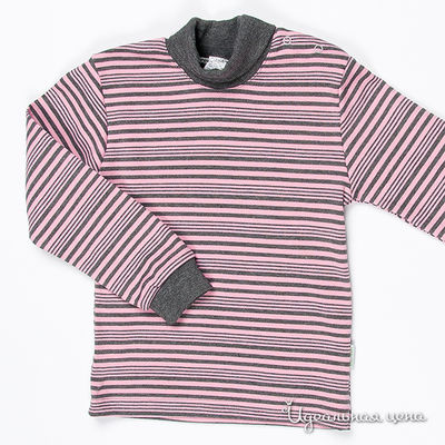 Водолазка Бемби, цвет цвет розовый / серый