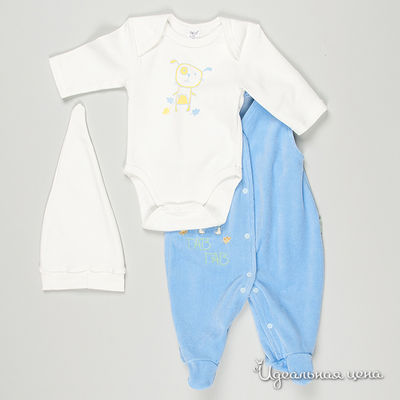 Комплект Бемби, цвет цвет голубой / белый