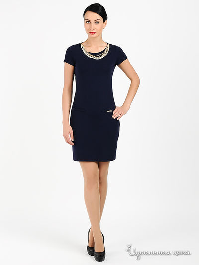 Платье Quattro, цвет цвет темно-синий