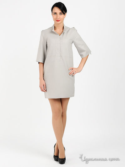 Платье Quattro, цвет цвет светло-серый