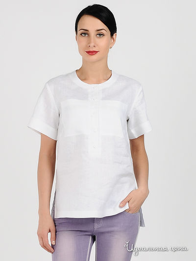 Блузка Quattro, цвет цвет белый