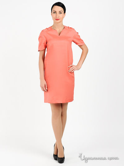 Платье Quattro, цвет цвет коралловый