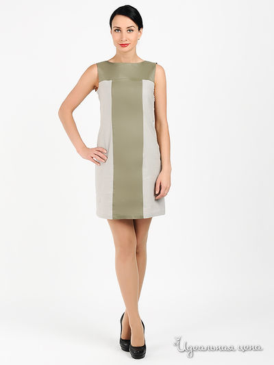 Платье Quattro, цвет цвет хаки / светло-серый