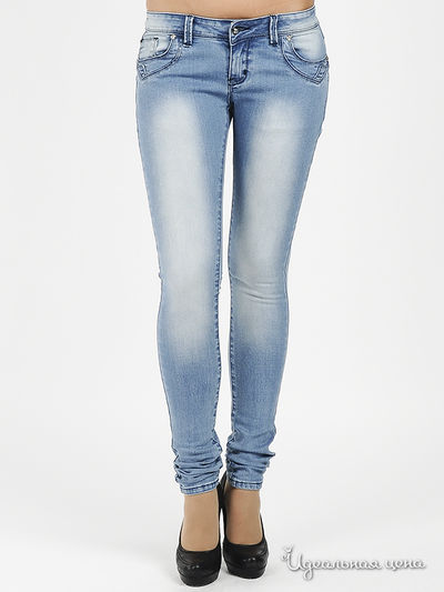 Брюки Quattro, цвет цвет голубой