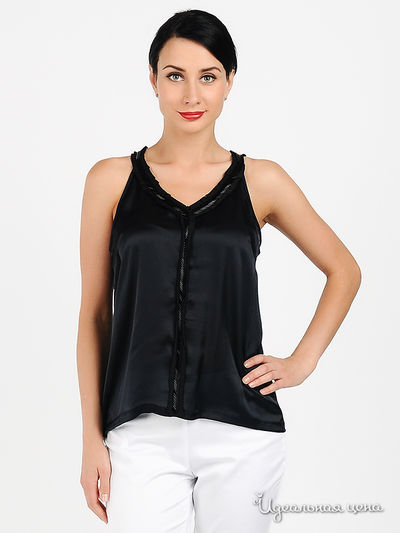 Блузка Quattro, цвет цвет темно-синий