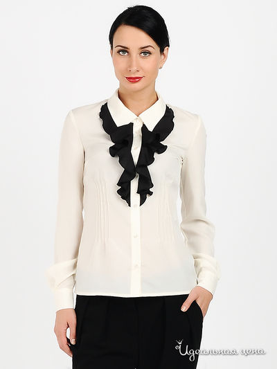 Блузка Quattro, цвет цвет молочный