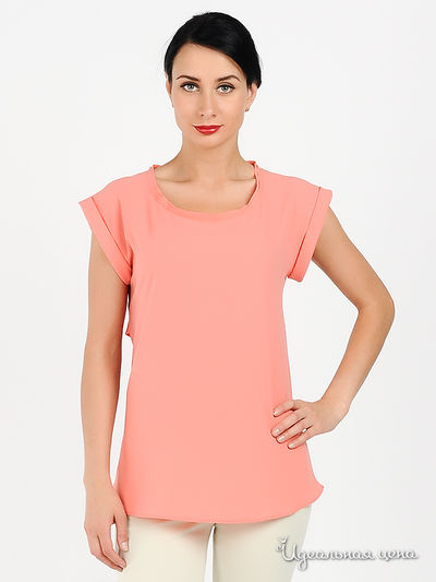 Блузка Quattro, цвет цвет коралловый