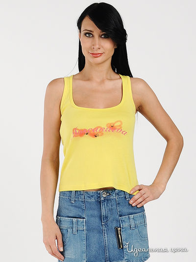 Майка Moscanueva, цвет цвет желтый