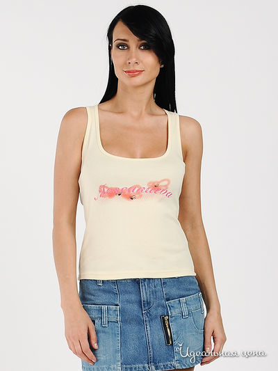 Майка Moscanueva, цвет цвет светло-кремовый