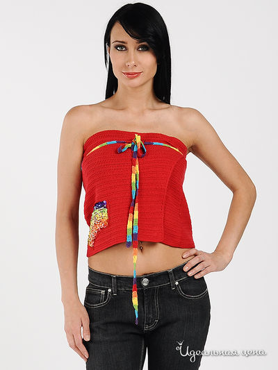 Топ Moscanueva, цвет цвет красный