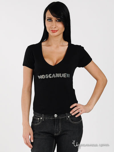 Футболка Moscanueva, цвет цвет черный