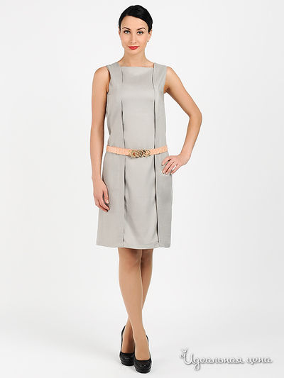 Платье Quattro, цвет цвет светло-серый