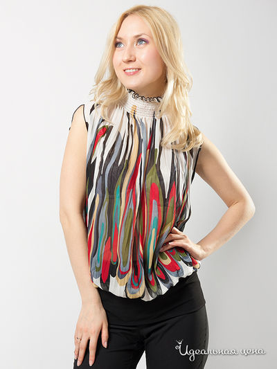 Блуза Wisell, цвет цвет мультиколор