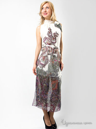 Платье Wisell, цвет цвет белый / серый