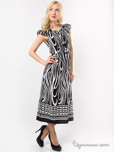 Платье Wisell, цвет цвет черный / белый