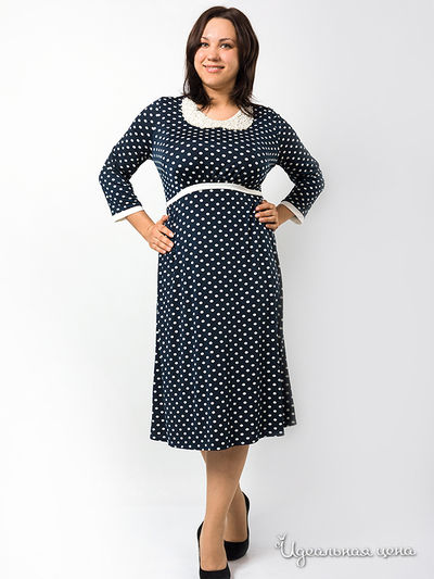 Платье Wisell, цвет цвет белый / синий