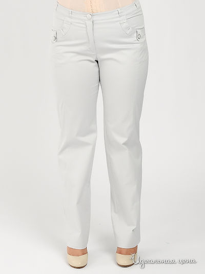 Брюки Natura, цвет цвет светло-серый