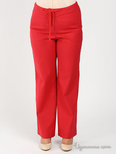 Брюки Natura, цвет цвет красный