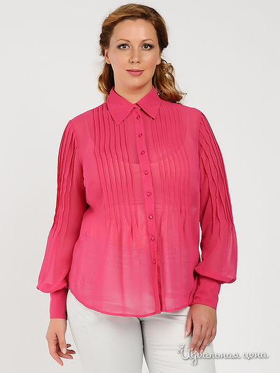 Блуза Natura, цвет цвет малиновый