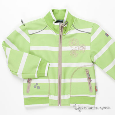 Куртка Huppa, цвет цвет салатовый / белый