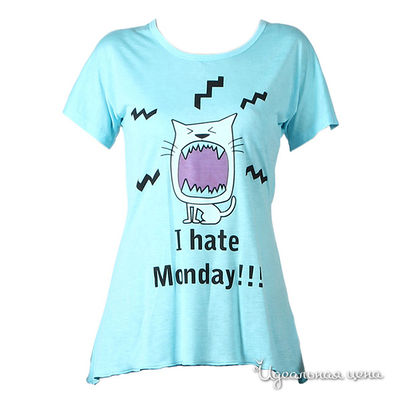 Футболка Ginger, цвет цвет голубой