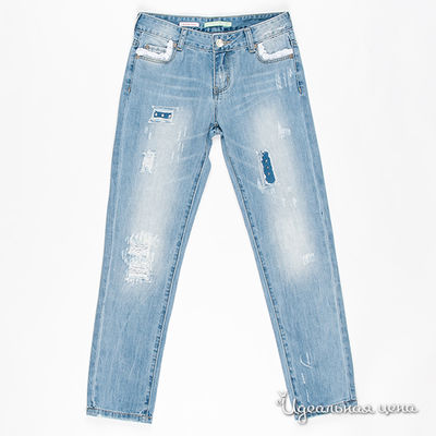 Джинсы Silvian Heach, цвет цвет синий