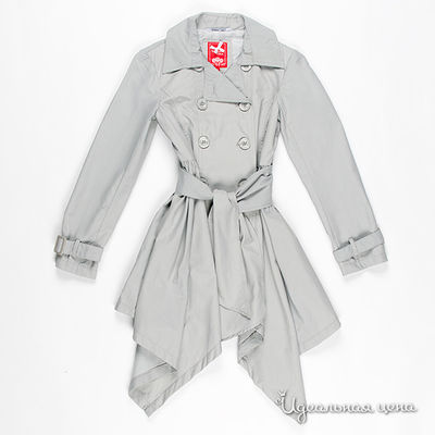 Плащ Silvian Heach, цвет цвет серый