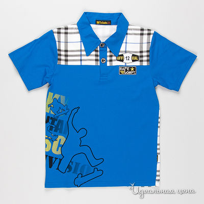 Футболка-поло D.S.Ben, цвет цвет белый / синий