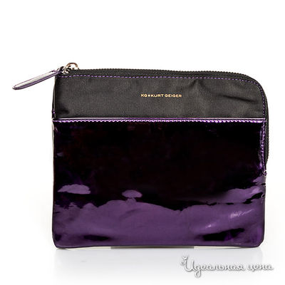 Косметичка Kurt Geiger, цвет цвет фиолетовый
