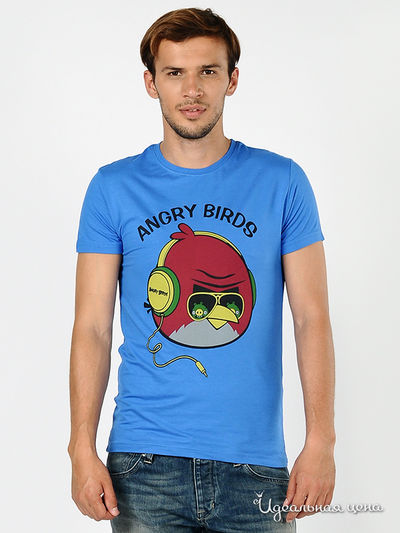 Футболка Lagos, цвет цвет голубой