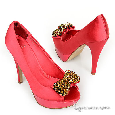 Туфли Kurt Geiger, цвет цвет коралловый