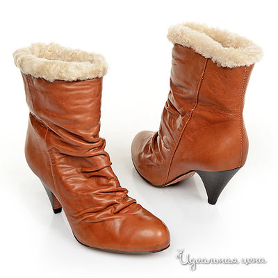 Полусапоги Kurt Geiger, цвет цвет светло-коричневый