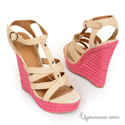 Босоножки Kurt Geiger, цвет цвет бежевый