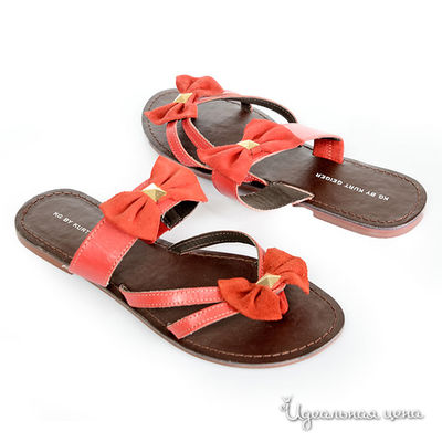 Сандалии Kurt Geiger, цвет цвет коралловый