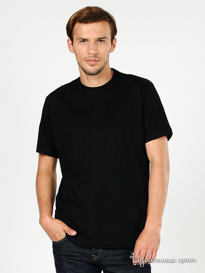 Комплект футболок Tom Tailor мужской, цвет черный, 2 шт.